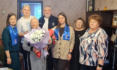 90-летний юбилей отметила Почетный гражданин Невельского района Галина Георгиевна Любчинова!.