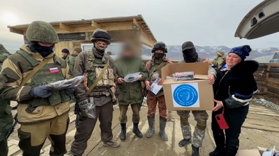 Более 450 &quot;Приветов из дома&quot; получили Сахалинские мобилизованные.