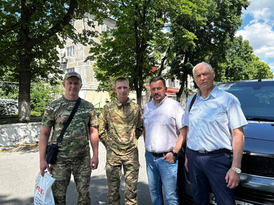 Мэр Невельского района и председатель районного Собрания посетили Донбасс.